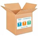 Small Cube Moving &amp; Shipping Boxes 7x7x7 inches (10-Pack) - Extra Strength 200 lb vs Regular - USA-Made Corrugated Moving Boxes - Shipping Box - Shipping Box for Small Business by IDL Packaging