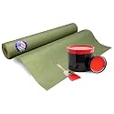 IDL Packaging Premium 18" x 60-Yard Green Masking Paper Roll – Oil-Based Masking Paper with Oil and Water Resistance – Kraft Material to Protect Surfaces – Perfect for Automotive Painting