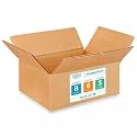Small Moving &amp; Shipping Boxes 8"L x 6"W x 3"H (25-Pack) - USA-Made