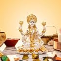 Idolkart Pure Gold and Silver Coated Lakshmi