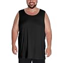 Idtswch Mens Big&amp;Tall Sleeveless Undershirt Lightweight Breathable XL-8XL (1&amp;3 Pack)