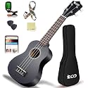 Soprano Ukulele Beginner Kit 21 Inch with Free Online Lesson Fast to Learn