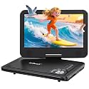 ieGeek 12.5" Portable DVD Player with 10.5" HD Swivel Screen, Black