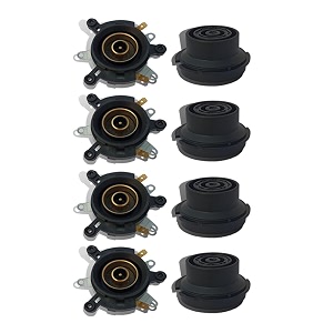 iei electric kettle 13a -250v ac brass pin alongwith normal close tempearture control male and female w socket thermostat black switch button steam spear parts kettle thermostat 4 pcs