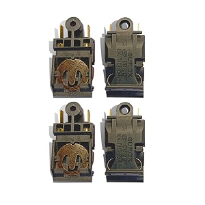 iei electric kettle 13a -250v ac brass pin alongwith normal close tempearture control male and female w socket thermostat black switch button steam spear parts kettle switch 2 pc