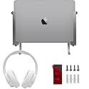 IFCASE Aluminum Laptop/Tablet Wall Mount up to 1.6 inchs Thick (Silver)
