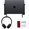 IFCASE Aluminum Laptop/Tablet Wall Mount up to 1.6 inchs Thick (Black)