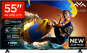iFFALCON U75 139 cm (55 inch) Ultra HD (4K) LED Smart Google TV with 144 Hz VRR | Wide Color Gamut | AiPQ Pro Processor | 24 W Dolby Vision- Atmos | 3 GB RAM | 32 GB ROM