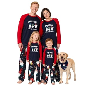 IFFEI Matching Family Pajamas Sets Christmas PJs