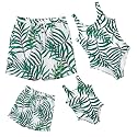 IFFEI Mommy and Me Family Matching Swimsuits One Piece Swimwear Beachwear
