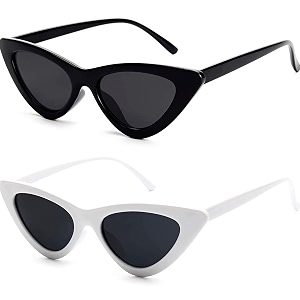 IFLASH Cat Eye Rectangular Sunglasses for Women