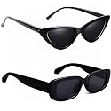 IFLASH Cat Eye Rectangular Sunglasses for Women