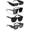 IFLASH Rectangular Sunglasses Retro Fashion Shades for