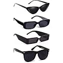 IFLASH Rectangular Sunglasses Retro Fashion Shades for
