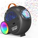 IFLOVE Automatic Bubble Machine for Kids Toddlers, RGB Light 4000+/Min