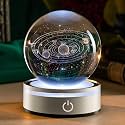 IFOLAINA 3D Solar System Crystal Ball Model Gift Space Astronomy Gift