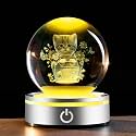 IFOLAINA Cat Themed Gifts for Women 3D Crystal Ball for Her Mom Girls
