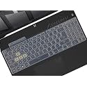 iFyx Silicone Keyboard Cover Skin for ASUS TUF Gaming F15 FX507 A15 FA577 FA507 TUF Dash F15 FX517 15.6" 2022-2024 Laptop (Transparent)