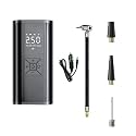 iGADG Portable Digital Tyre Inflator - Compact 12V Air Pump for Car Bike Cycle with Auto Shut Off, Inbuilt LED Light, Ideal for Emergency, Comes with Hard Case for Easy Storage