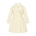 iGirlDress Coat Long Sleeve Button Pocket Long Winter Coat Outerwear