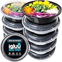 Igluu Meal Prep Containers Reusable (10 Pack) 1 Compartment – 28oz
