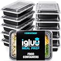 Igluu Meal Prep Containers Reusable (30 Pack) 1 Compartment – 28oz