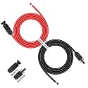 iGreely 10 Feet 10 AWG Solar Panel Extension Cable, 1500V DC PV Wire
