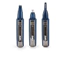 iGRiD 3 in 1 Nose, Ear, Eyebrow Hair Trimmer for Men &amp; Women | Painless Nose, Ear &amp; Eyebrow Hair Trimmer | Rechargeable Lithium Battery, Dual-Edge Blades, Water Resistant | Unisex
