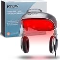 iGrow Laser Hair Growth System - Red Light Helmet Therapy, Clinically Proven, FDA Cleared Laser Cap Hair Growth for Men & Women
