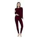 Iguana Womens 100% Merino Wool Base Layer Set Active Thermals