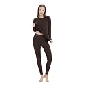 Iguana Womens 100% Merino Wool Base Layer Set Active Thermals
