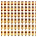 iHandikart Artificial Handmade 6 Flower Marigold Super-Mini Garland with Bell in the Bottom|Flower Decoration| Color Yellow &amp; Red Pack of 150 (33602-150)