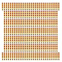 iHandikart Artificial Handmade 6 Flower Marigold Super-Mini Garland with Bell in the Bottom|Flower Decoration| Color Yellow &amp; Red Pack of 200 (33602-200)