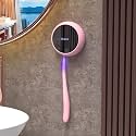iHave Toothbrush Sanitizer Wall Mount, Portable UV Toothbrush Holder Travel