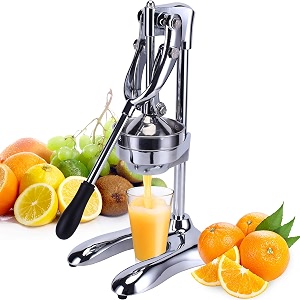 ihayner commercial manual juicer stainless steel manual citrus juicer industrial fruit press professional juice extractor heavy duty citrus press orange crusher