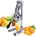IHAYNER Commercial Manual Juicer Stainless Steel Manual Citrus Juicer Industrial Fruit Press Professional Juice Extractor Heavy Duty Citrus Press Orange Crusher