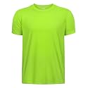 IHU Boys Neon Shirts Dry Fit UPF50+ Kids Short Sleeve Rash Guard for Girls
