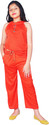 iidam Solid Girls Jumpsuit