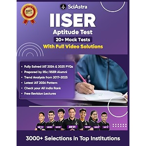 sciastra iiser aptitude test iat book 2026  iiser iat 2026 mock test amp pyq question bank  latest exam pattern  20 full length tests   year solved papers  qr code solutions