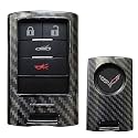 iJDMTOY Hard Plastic Key Fob Case for Cadillac ATS/CTS/DTS/XTS/Escalade