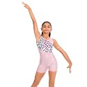 IKAANYA Girls Unitard or Biketard for Gymnastics, Dance, Acrobatics or Swimming (Ages 3-15)