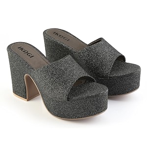 IKAGI Women Stylish Block Heels Sandal Trendy
