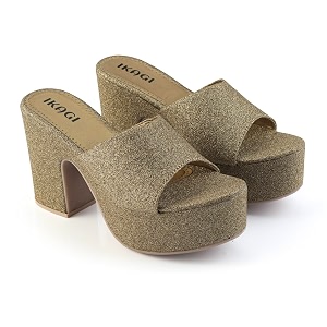 IKAGI Women Stylish Block Heels Sandal Trendy