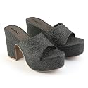 IKAGI Women Stylish Block Heels Sandal Trendy