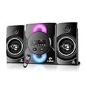 IKALL IK51 Speaker with Multiple Connectivity Bluetooth/Aux/USB and FM (2.1 Channel, Black)