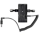 Ikan BMC-PWR-2RD-E6 Black Magic Cinema Over Dual Rod DV Power Kit for Canon E6 (Black)