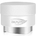 IKAPE 53MM Coffee Distributor, Gravity Adaptive Espresso Distributor Fits 54MM Espresso Portafilter, Compatible with 54MM Breville Bottomless Portafilter (White)