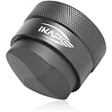IKAPE 58MM Coffee Distributor, Black Design of Bottom Propeller, Gravity Adaptive Espresso Distributor Fits 58.35MM Espresso Portafilter, Compatible with 58.35MM Rancilio Bottomless Portafilter