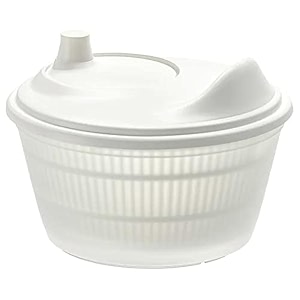 ikea modish salad spinner white color sold by newera willows