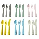 Ikea Plastic Kalas - Ikea - 18-Piece Cutlery Set, Mixed Colours Assorted Colours